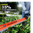 RYOBI RY40640 40V HP Brushless 26 in. Cordless Battery Hedge Trimmer with 2.0 Ah Battery and Charger