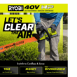 RYOBI RY40640 40V HP Brushless 26 in. Cordless Battery Hedge Trimmer with 2.0 Ah Battery and Charger