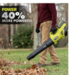 RYOBI RY404140VNM 40V HP Brushless Whisper Series 160 MPH 650 CFM Cordless Battery Leaf Blower with 6.0 Ah Battery and Charger