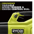 RYOBI RY404140VNM 40V HP Brushless Whisper Series 160 MPH 650 CFM Cordless Battery Leaf Blower with 6.0 Ah Battery and Charger