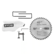 RYOBI Miter Saw TSS103-A18MS01G 15 Amp 10 in. Sliding Compound and Universal QUICKSTAND RYOBI Miter Saw TSS103-A18MS01G 15 Amp 10 in. Sliding Compound and Universal QUICKSTAND
