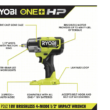 RYOBI P262K1 ONE+ HP 18V Brushless Cordless Impact Wrench Kit