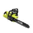 RYOBI RY405100 40V HP Brushless 14 in. Electric Cordless Chainsaw with 4.0 Ah Battery and Charger