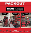 Milwaukee 48-22-8425 PACKOUT 22 in. Large Portable Tool Box Fits Modular Storage System