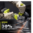 RYOBI PBLAG01B ONE+ HP 18V Brushless Cordless 4-1/2 in. Angle Grinder (Tool Only)