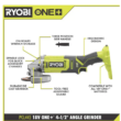 RYOBI PCL445B ONE+ 18V Cordless 4-1/2 in. Angle Grinder (Tool Only)