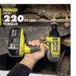 RYOBI PCL250B ONE+ 18V Cordless 3/8 in. Impact Wrench (Tool Only)