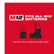 Milwaukee 2457-20 M12 12-Volt Lithium-Ion Cordless 3/8 in. Ratchet (Tool-Only)