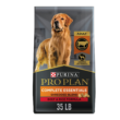 Purina Pro Plan High Protein Dry Dog Food With Probiotics for Dogs, Shredded Blend Beef and Rice Formula - 35 lb. Bag