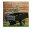 Agri-Fab 45-0303 350-Pound 10-cu ft Steel Dump Cart, Black