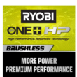 RYOBI PBLID02B ONE+ HP 18V Brushless Cordless 1/4 in. 4-Mode Impact Driver (Tool Only)