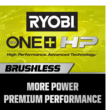 RYOBI PBLDD01B ONE+ HP 18V Brushless Cordless 1/2 in. Drill/Driver (Tool Only)