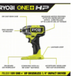 RYOBI PBLID01B ONE+ HP 18V Brushless Cordless 1/4 in. Impact Driver (Tool Only)