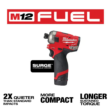 Milwaukee 2551-22-48-11-2420 M12 FUEL SURGE 12V Lithium-Ion Brushless Cordless 1/4 in. Hex Impact Driver Compact Kit with 2.0 Ah Battery