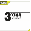 RYOBI Reciprocating Saw PBLRS01K1 ONE+ HP 18V Brushless Cordless with 4.0 Ah HIGH PERFORMANCE Battery and Charger