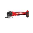 CRAFTSMAN CMCG451B V20 RP 4.5-in 20-volt Max Paddle Switch Brushless Cordless Angle Grinder