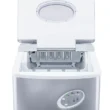 NewAir 28-lb Drop-Down Door Portable/Countertop Bullet Ice Maker (Silver)