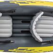 Explorer K2 Kayak, 2-Person Inflatable Kayak Set with Aluminum Oars and High Output Air Pump