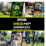 Image 61 - RYOBI P21014BTLVNM ONE+ HP 18V Brushless Whisper Series 130, 15 AMP, 4500 RPM