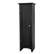 OSHOME and Office One Door Kitchen Black storage pantry