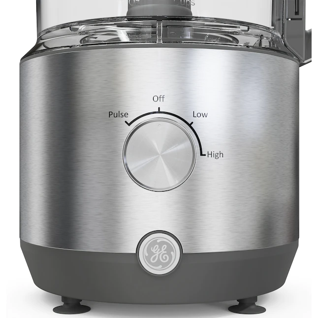 GE Food Processor | 12 Cup | Complete With 3 Feeding Tubes, Stainless Steel Mixing Blade & Shredding Disc | 3 Speed | Great for Shredded Cheese, Chicken & More | Kitchen Essentials | 550 Watts GE Food Processor | 12 Cup | Complete With 3 Feeding Tubes, Stainless Steel Mixing Blade & Shredding Disc | 3 Speed | Great for Shredded Cheese, Chicken & More | Kitchen Essentials | 550 Watts - Image 12