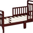 Dream On Me Classic Sleigh Toddler Bed, Cherry