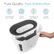 Pure Enrichment PureZone 3-in-1 True HEPA Air Purifier 3-Speed (Covers: 200-sq ft) White HEPA Air Purifier