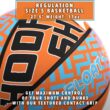 Swimming Pool Basketball Hoop Set by Hoop Shark - Orange/Blue - Inflatable Hoop with Ball