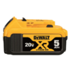 DEWALT DCB205-2 XR 20-Volt Max 2-Pack 5 Amp-Hour; 5 Amp-Hour Lithium Power Tool Battery Kit