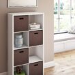 ClosetMaid 57.95-in H x 29.87-in W x 13.5-in D White Wood Laminate 8 Cube Organizer