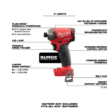Milwaukee 2760-20 M18 FUEL SURGE 18V Lithium-Ion Brushless Cordless 1/4 in. Hex Impact Driver (Tool-Only)