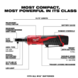Milwaukee 2401-22-2456-20 M12 12-Volt Lithium-Ion Cordless 1/4 in. Hex Screwdriver and 1/4 in. Ratchet Combo Kit (2-Tool)