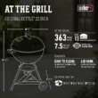 Weber Original Kettle 22-in W Black Kettle Charcoal Grill