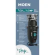 Moen Prep Corded 1/2-HP Continuous Feed Noise Insulation Garbage Disposal