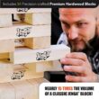 Jenga Giant JS7 (Stacks to Over 5 feet) Precision-Crafted, Premium Hardwood Game with Heavy-Duty Carry Bag (Authentic Jenga Brand Game)