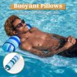 Sloosh 3 Pack Inflatable Pool Float Hammock, Water Hammock Lounges, Multi-Purpose Swimming Pool Accessories