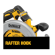 DEWALT Circular Saw DCS574W1 XR POWER DETECT 20-Volt Max 7-1/4-in Brushless Cordless (1-Battery and Charger Included)