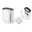 Pure Enrichment PureZone 3-in-1 True HEPA Air Purifier 3-Speed (Covers: 200-sq ft) White HEPA Air Purifier