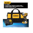 DEWALT DCF840E1 20V 1/4 in IMPACT DRIVER WITH POWERSTACK BATTERY