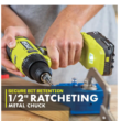 RYOBI PCL206K2 ONE+ 18V Cordless 1/2 in. Drill/Driver Kit with (2) 1.5 Ah Batteries and Charger
