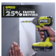 RYOBI PBLID01B ONE+ HP 18V Brushless Cordless 1/4 in. Impact Driver (Tool Only)