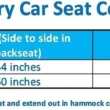 BarksBar Luxury Pet Car Seat Cover with Seat Anchors for Cars, (60" x 64") BarksBar Luxury Pet Car Seat Cover with Seat Anchors for Cars, (60" x 64")