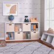 ClosetMaid 57.95-in H x 29.87-in W x 13.5-in D White Wood Laminate 8 Cube Organizer