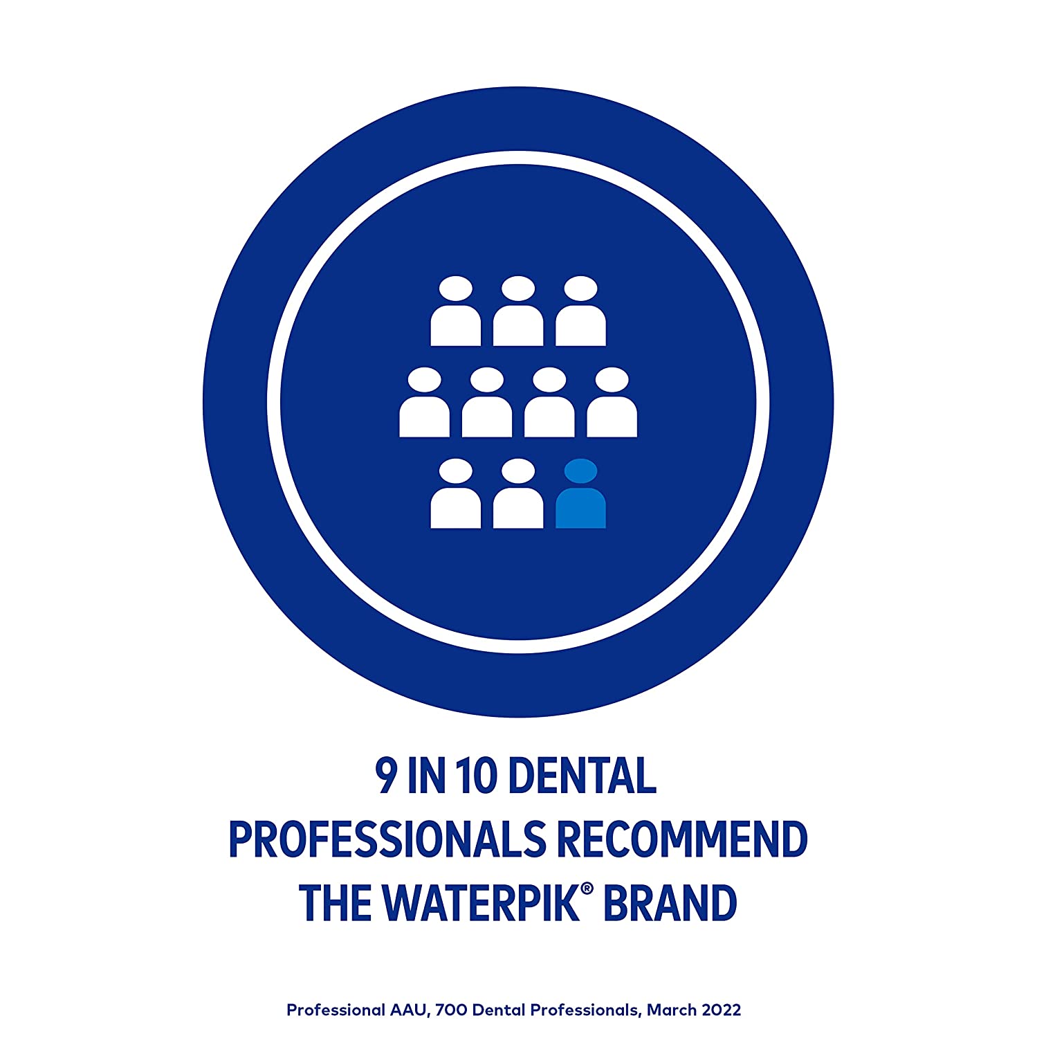 Waterpik Aquarius Water Flosser Professional For Teeth, Gums, Braces, Dental Care, Electric Power With 10 Settings, 7 Tips For Multiple Users And Needs, ADA Accepted, White WP-660 Waterpik Aquarius Water Flosser Professional For Teeth, Gums, Braces, Dental Care, Electric Power With 10 Settings, 7 Tips For Multiple Users And Needs, ADA Accepted, White WP-660 - Image 5
