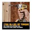 DEWALT DCF840E1 20V 1/4 in IMPACT DRIVER WITH POWERSTACK BATTERY