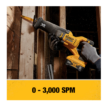 DEWALT Reciprocating Saw DCS368B XR POWER DETECT 20-volt Max Variable Speed Brushless Cordless (Tool Only)