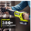 RYOBI PBLRS01B-A233501 ONE+ HP 18V Brushless Cordless Reciprocating Saw (Tool Only)