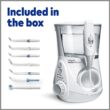 Waterpik Aquarius Water Flosser Professional For Teeth, Gums, Braces, Dental Care, Electric Power With 10 Settings, 7 Tips For Multiple Users And Needs, ADA Accepted, White WP-660 Waterpik Aquarius Water Flosser Professional For Teeth, Gums, Braces, Dental Care, Electric Power With 10 Settings, 7 Tips For Multiple Users And Needs, ADA Accepted, White WP-660
