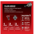 Milwaukee 2551-20 M12 FUEL SURGE 12V Lithium-Ion Brushless Cordless 1/4 in. Hex Impact Driver (Tool-Only)