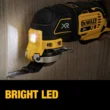 DEWALT DCS356B Cordless Brushless 20-volt Max Variable Speed Oscillating Multi-Tool Kit